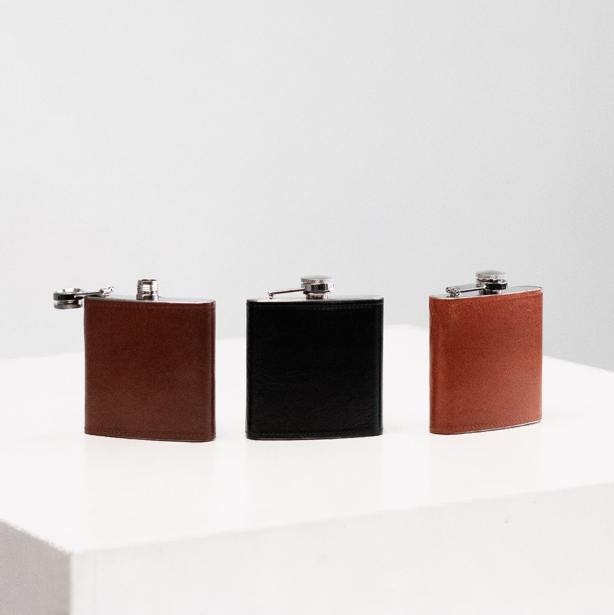 Beautifully Crafted Leather Hip Flask