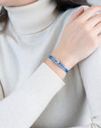 Silver Soho Cord Bracelet