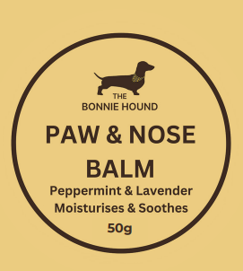 Handmade Paw, Nose and Skin Balm - Peppermint &amp; Lavender - 50g