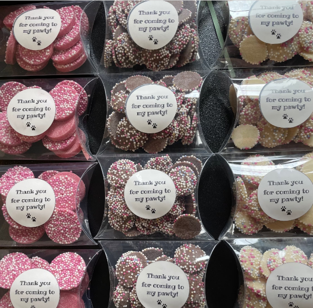Dog Biscuit Treats - Pick N Mix Thank You Boxes