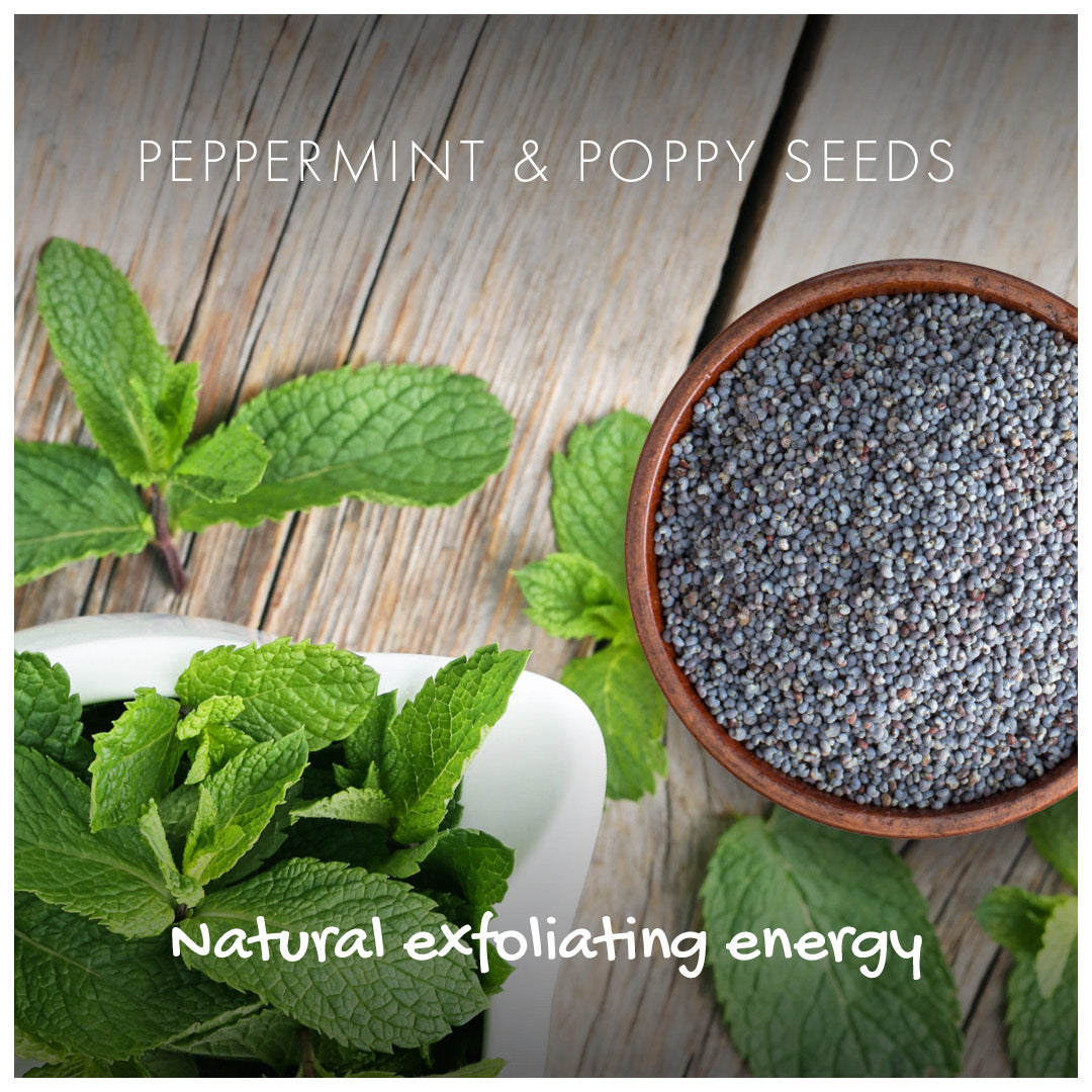 Natural Soap - Peppermint &amp; Poppyseeds