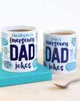 Personalised Emergency Dad Jokes® Mug