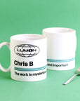 Personalised Severance Lumon Industries Mug - add your name