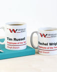 Personalised The Office Wernham Hogg Employee Of The Year Mug