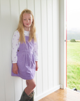 Lilac Corduroy Dress