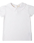 Peter Pan Short Sleeved T-Shirt - Pink Spot