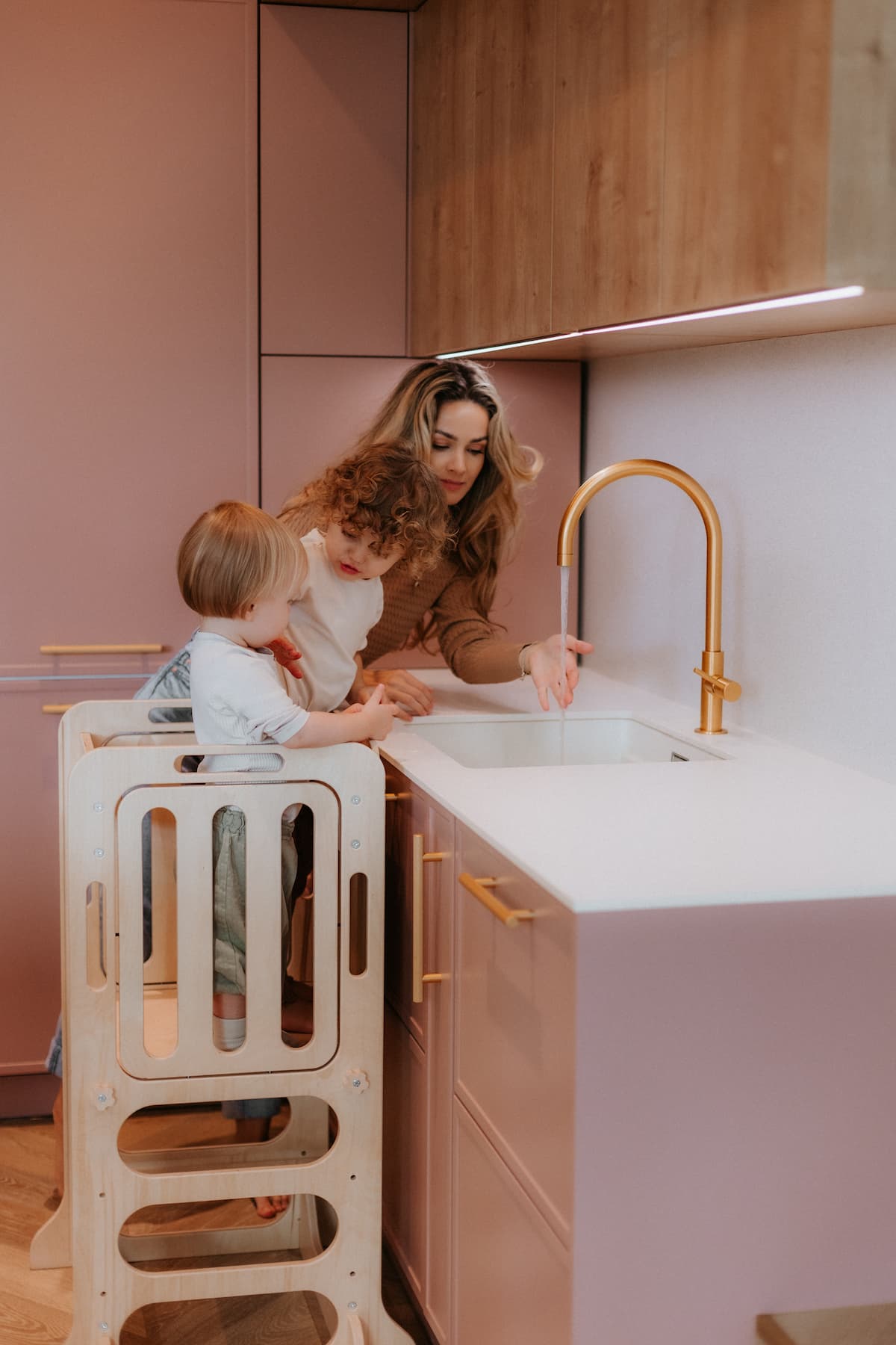 PETINKA Light Learning Tower - Natural-6