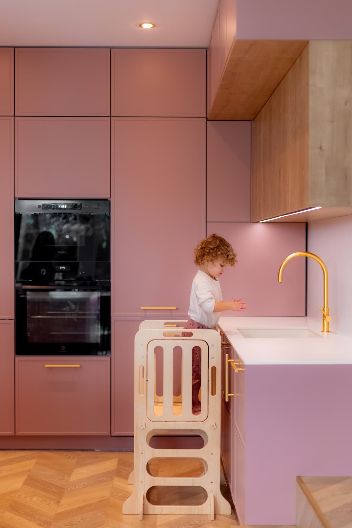 PETINKA Light Learning Tower - Natural-7