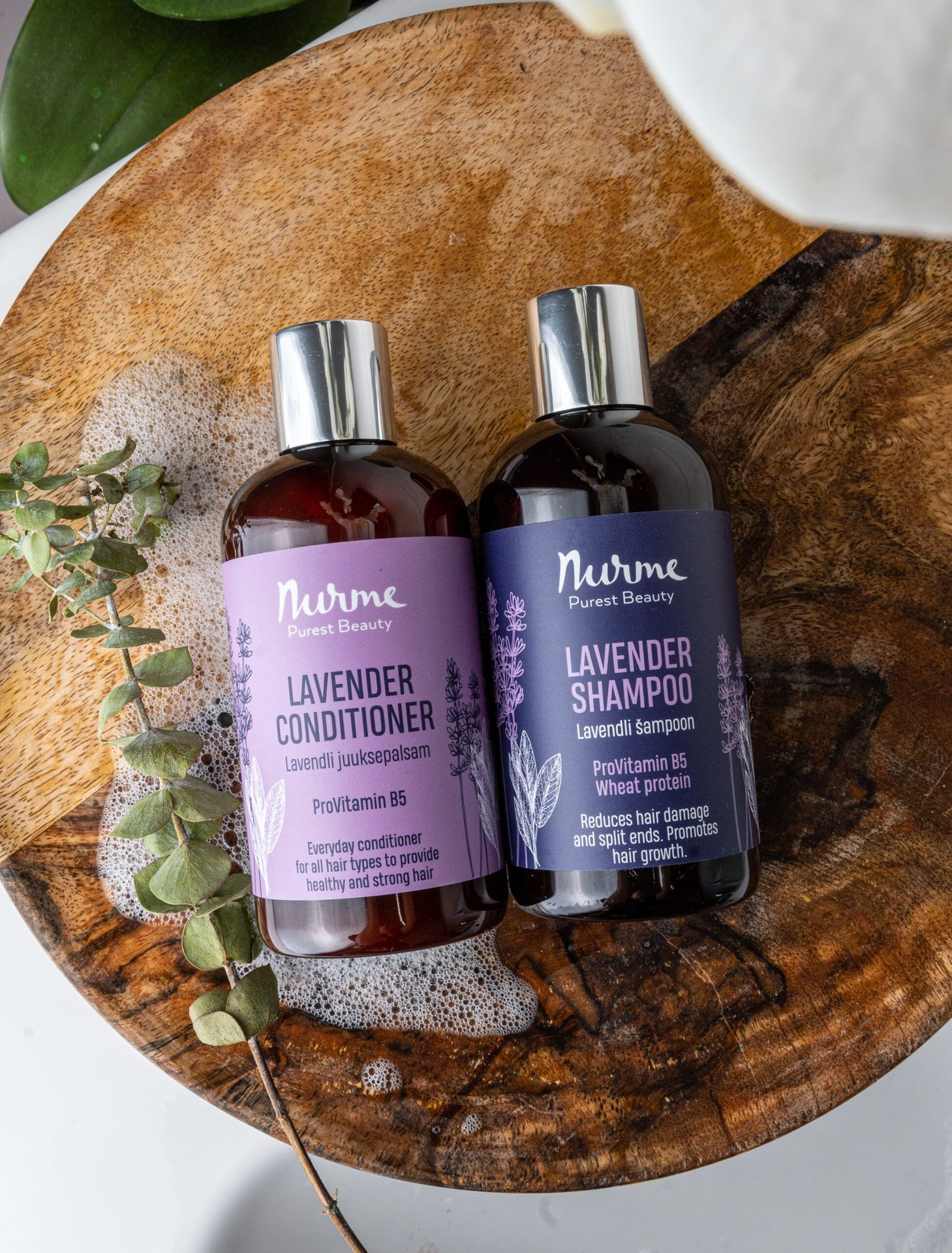 Nurme Lavender Hair Care Set – Strengthen &amp; Moisturize by Nurme at www.brixbailey.com