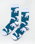 Arctic Animals Bamboo Socks Gift Box of 3