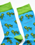 Save the Turtles Bamboo Socks