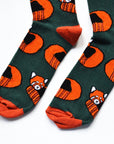 Red Panda Bamboo Socks
