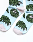Save the Pangolins Bamboo Socks