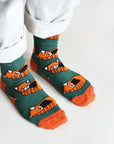 Red Panda Bamboo Socks