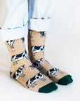 Save the Cows Bamboo Socks