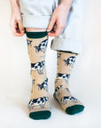 Save the Cows Bamboo Socks