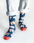 Save the Pigs Bamboo Socks