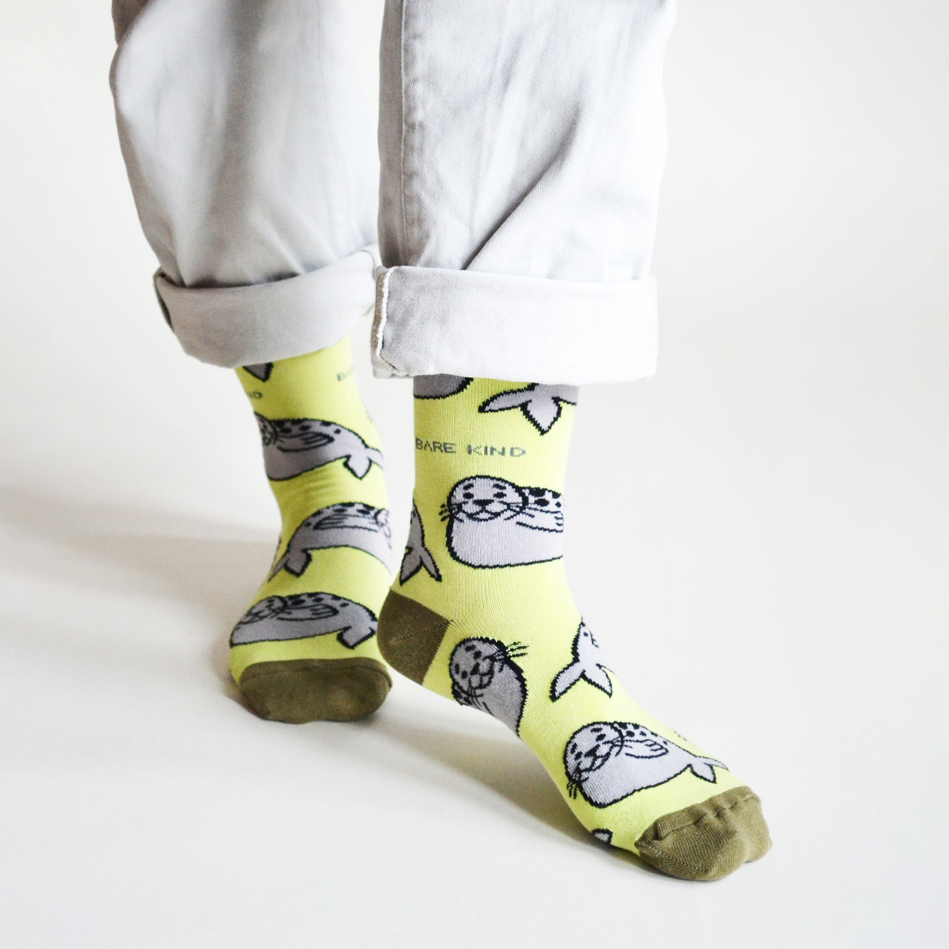 Save the Seals Bamboo Socks