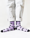 Save the Pandas Bamboo Socks in Lilac
