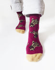 Save the Giraffes Bamboo Socks