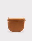 Handmade Recycled Genuine Leather Bag - 15cm Tall, 19cm Wide, Adjustable Handle - Eco-Friendly & Durable by Sook Stainable at brixbailey.com