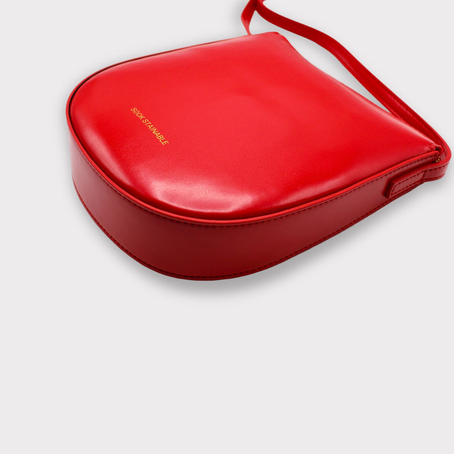 Apple Leather Tote Bag - Eco-Friendly, Lightweight & Durable with USDA Certified Vegan Material by Sook Stainable at brixbailey.com