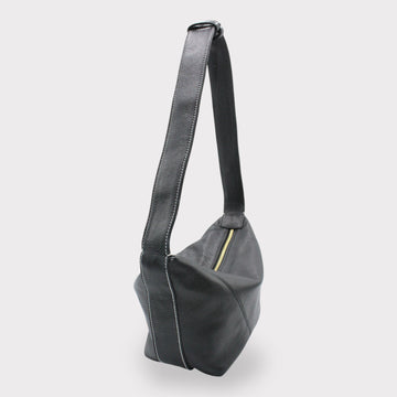 Genuine Leather Tote Bag - Handmade in Italy - 30cm Large, 20cm Height - Adjustable Handle 7-28cm - Eco-Friendly Full Grain Leather by Sook Stainable at brixbailey.com