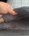 Luxury Dog Snuggle Sack | Handmade Sherpa Fleece Sleeping Bag | Customisable Pet Bed UK | Cosy Dog Sleep Bag