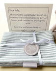 New Puppy Scent Blanket/Mat and Personalised Note