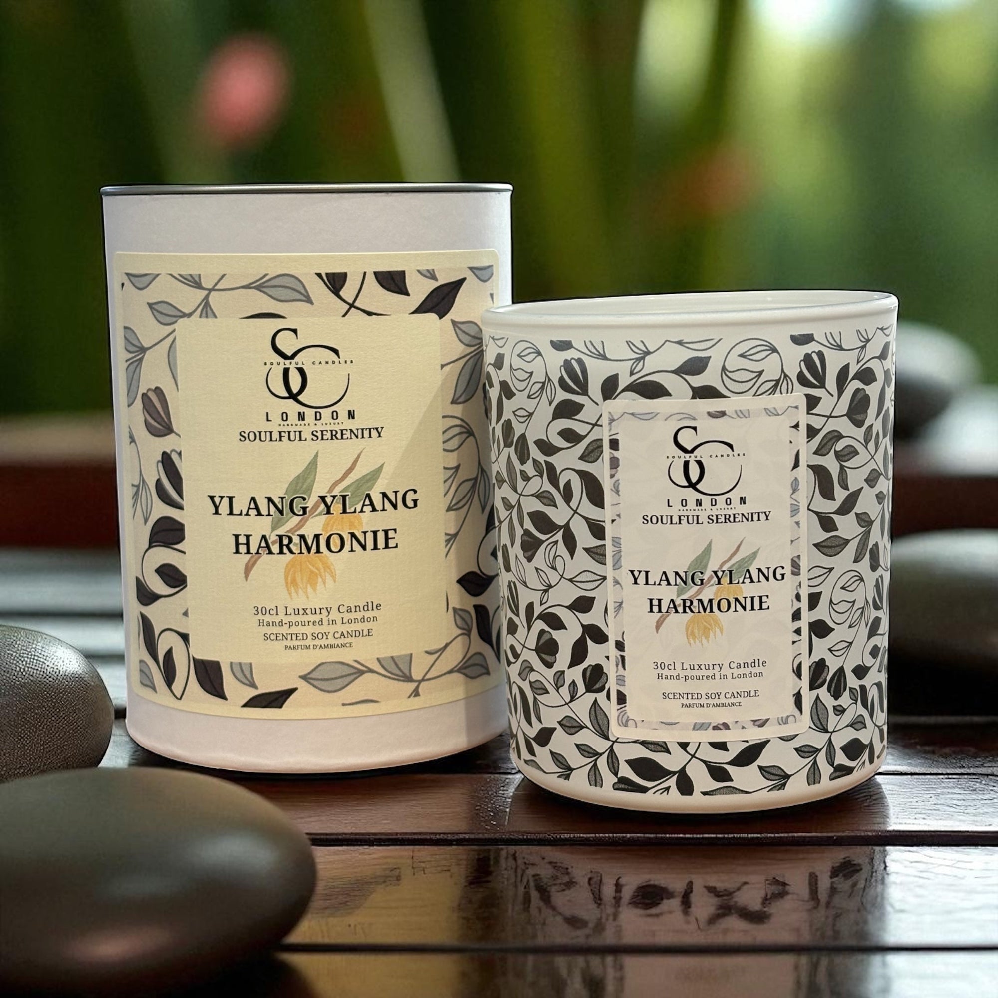 Ylang Ylang Harmonie – Soulful Serenity 30cl Soy Wax Therapy Candle