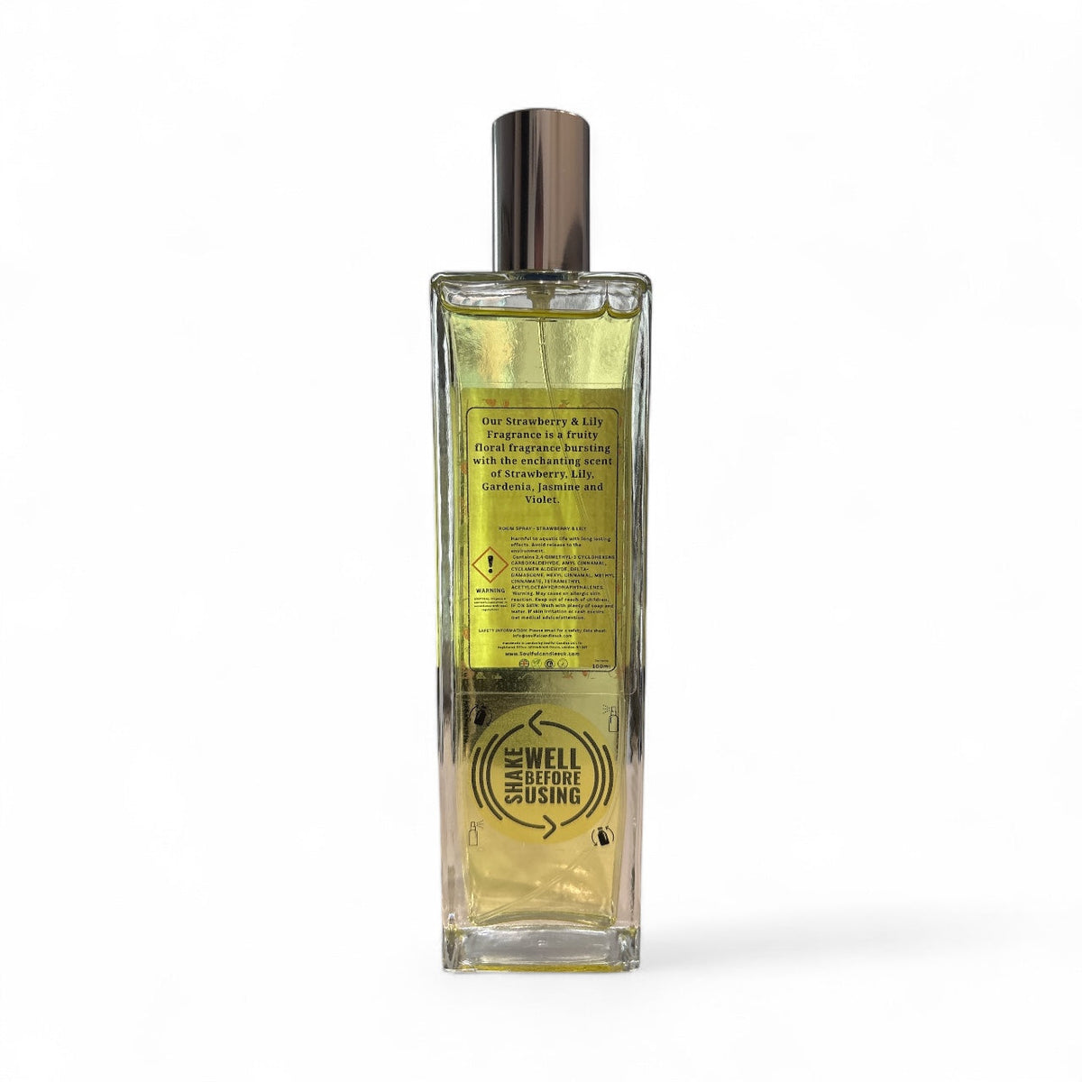 Strawberry &amp; Lily Luxury Room Spray (Alcohol‑Free) – 100ml