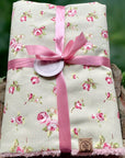 Dolly Floral Dog Blanket | Luxury Handmade Reversible Sherpa Throw | Seasonal Pet Blanket UK | Customisable