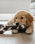 Handcrafted Toy Squeaky Dog Bone - choice of fabrics
