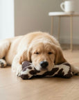Handcrafted Toy Squeaky Dog Bone - choice of fabrics