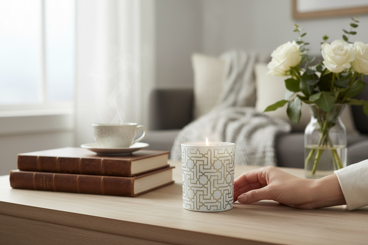 Citrus &amp; Oud – Luxury Soy Candle (30cl)