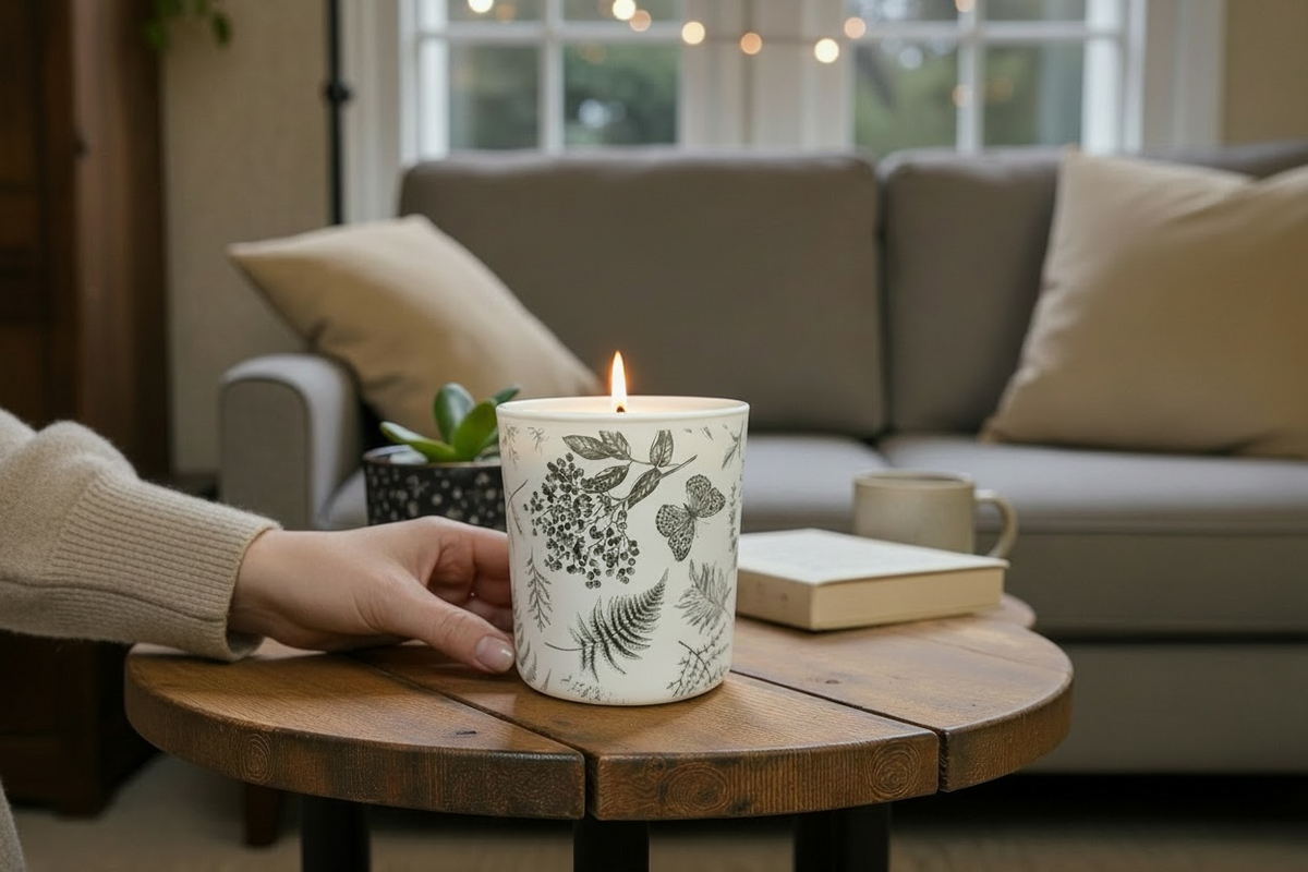Wood Sage &amp; Sea Salt – Luxury Soy Candle (30cl)