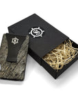 Pime Kõrb Slate Stone Cardholder – Elegant & Eco-Friendly by Seif Design at www.brixbailey.com