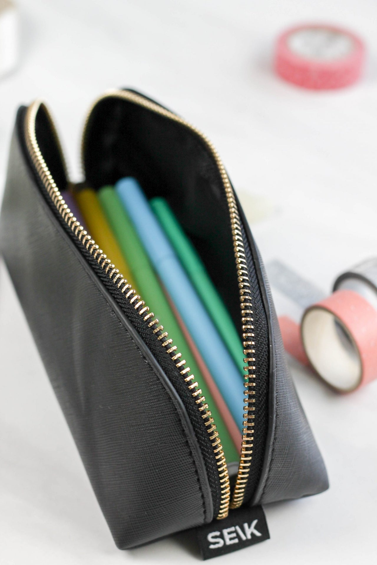 Enhance Your Space with the SEIK Design Pencil Case by SEIK at www.brixbailey.com