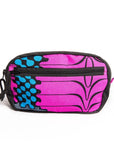 Pink Spacious Waist Bag for Everyday Outings