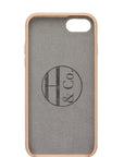 iPhone 7/8 Case, Pink Leather