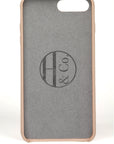 iPhone 7/8 Plus Case, Pink Leather