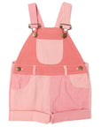 Tonal Colourblock Shorts - Pink