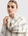 Alpaca Plaid Scarf