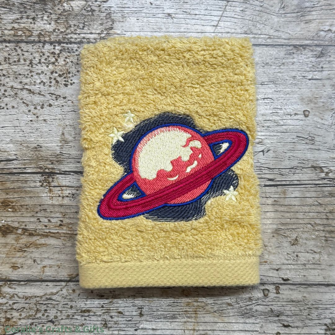 Planet Face Cloth