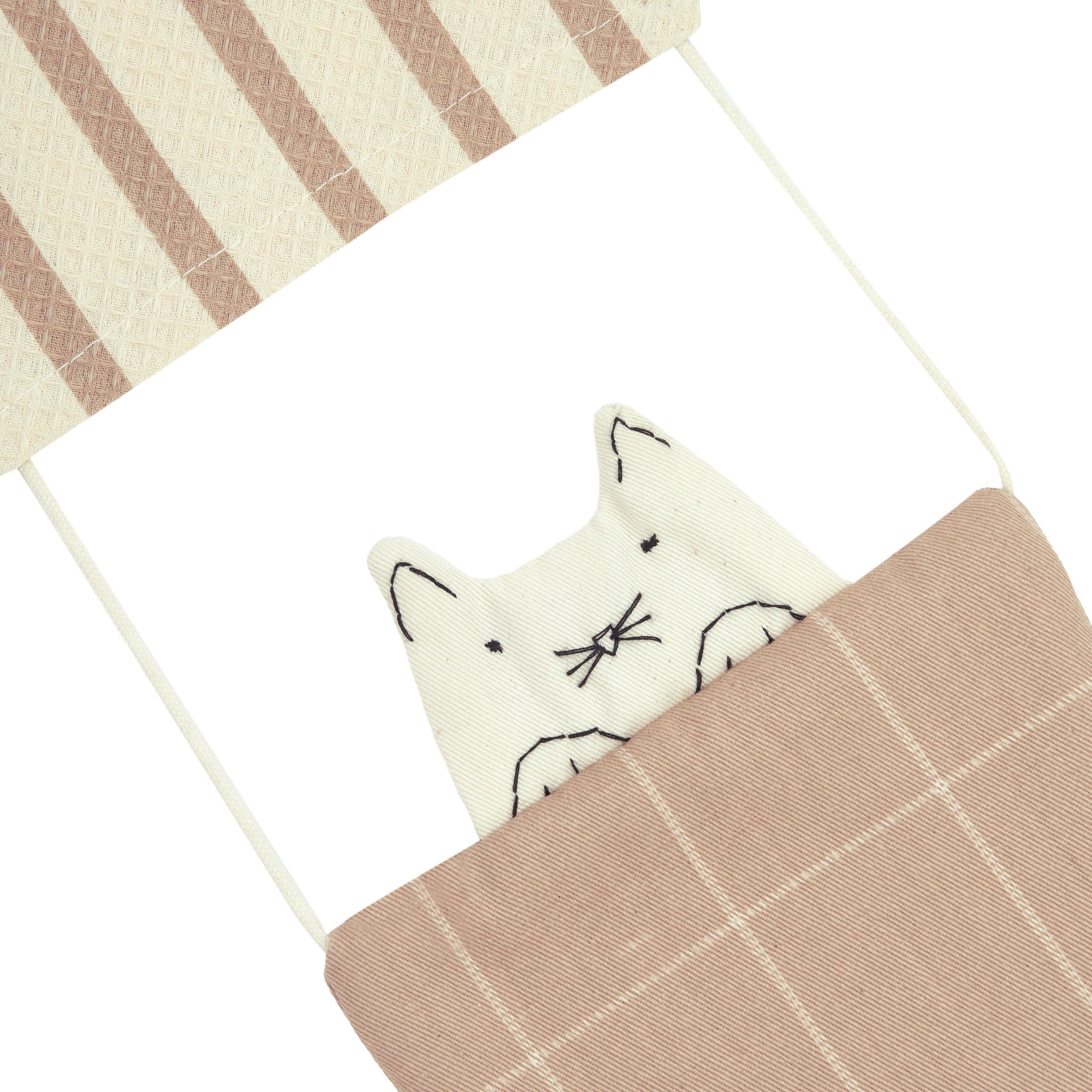 Luxury hot air balloon cat mobile, premium organic cotton honeycomb fabric, stylish Nobodinoz Playground collection by Ella James at brixbailey.com