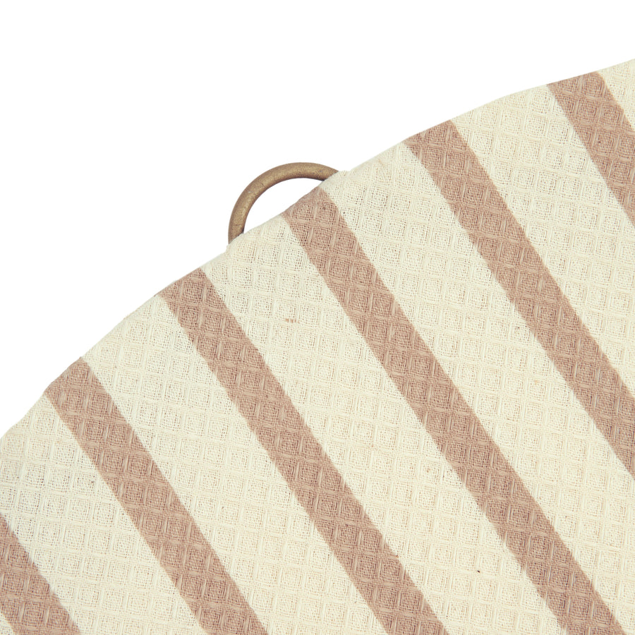 Luxury hot air balloon cat mobile, premium organic cotton honeycomb fabric, stylish Nobodinoz Playground collection, handcrafted decorative nursery decor by Ella James at brixbailey.com