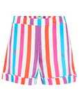 Rosie Hawaiian Stripe Silk Short