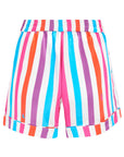 Rosie Hawaiian Stripe Silk Short