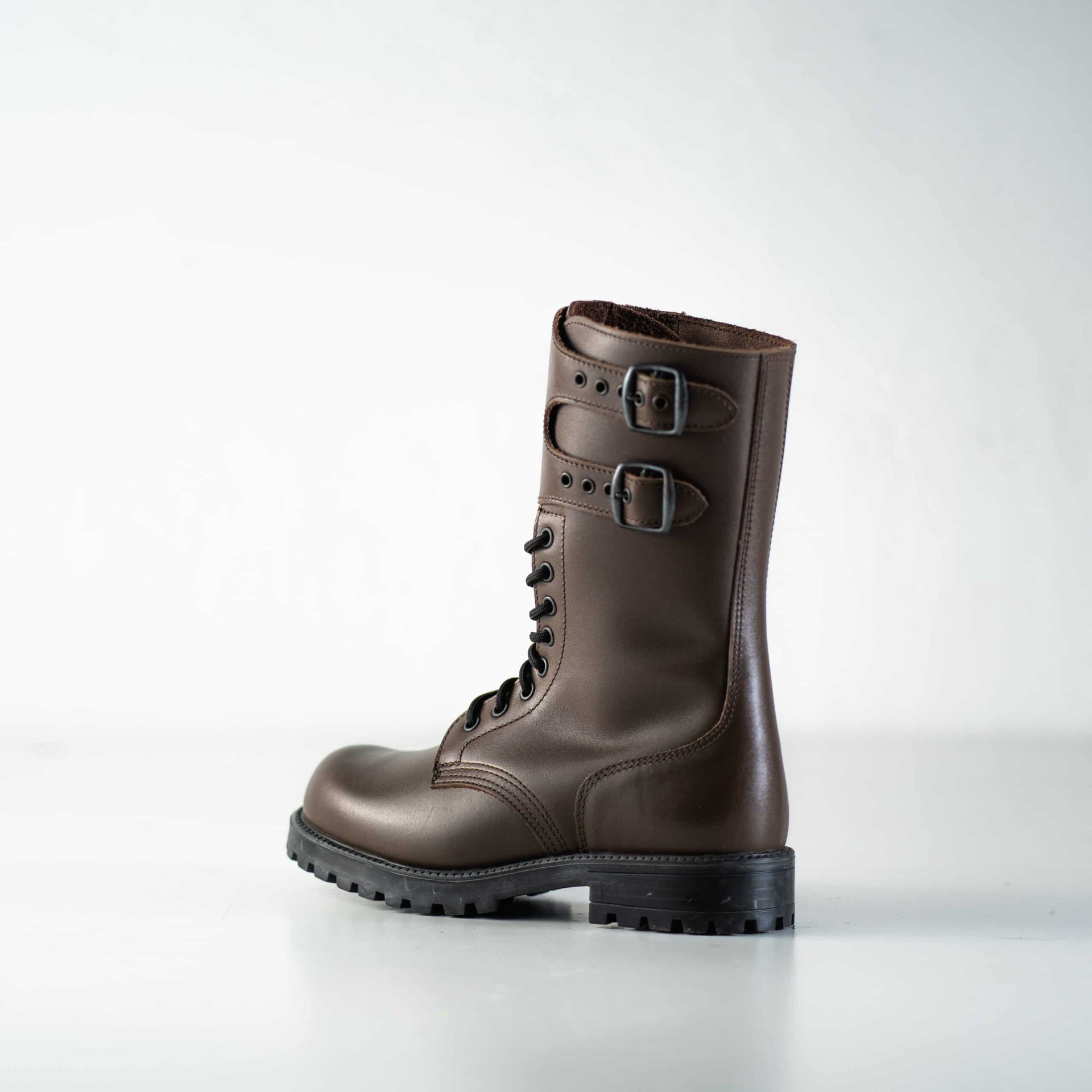 Dark Brown Tarkovsky Boots – Leather, Durable & Versatile by Samelin at www.brixbailey.com