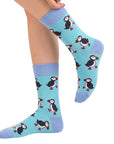 Save the Puffins Bamboo Socks